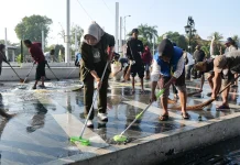 Bersama PKL, Bunda Indah Perkuat Budaya Merawat Ruang Publik