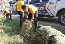 Jumat Bersihkan Lingkungan, Sambut Hari Kemerdekaan RI ke-81