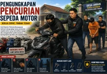 Polresta Banyuwangi Bongkar Sindikat Curanmor Delapan TKP