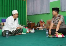 Silaturahmi Kapolres ke KRH Holil Bagian Menjaga Kamtibmas