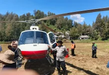 Petugas Gabungan Lumajang Berhasil Padamkan Api di Ranupani