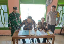 Polsek Kunir Kawal Seleksi Perangkat Desa Karanglo