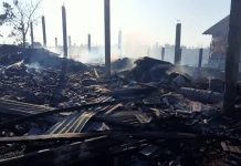 Gudang Pupuk Terbakar, Kerugian Diperkirakan Mencapai Rp100 juta