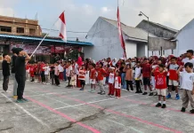 Upacara hingga Tasyakuran, Warga Tiara Brawijaya Semarakkan HUT RI
