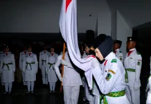 Sebanyak 75 Paskibraka Banyuwangi Dikukuhkan, Siap Bertugas HUT RI