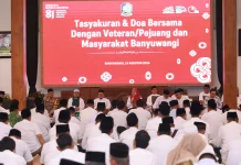 Tasyakuran HUT RI, Banyuwangi Kenang Jasa Pejuang dan Veteran