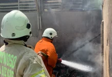 Gudang Kesenian SMPN Wringin Terbakar