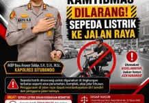 Polisi Ingatkan, Sepeda Listrik Tak Gunakan Jalan Raya