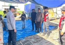 Polisi Turut Amankan Pemusnahan Bahan Peledak di Tempeh