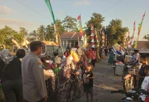 Warga Jatiroto Lumajang Gelar Lomba di Atas Sungai Peringati HUT RI