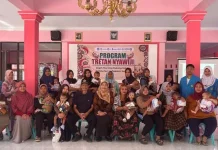 Tretan Nyawiji, Mahasiswa STIKes Bhakti Al-Qodiri Edukasi Imunisasi dan Gizi