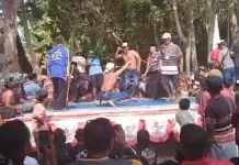 Ratusan Pendekar Tarung Ojung Semarakkan HUT RI ke-81 di Jember