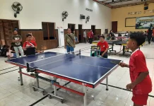 Kejurkab Tenis Meja Diikuti Ratusan Peserta Pelajar dan Umum