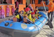Kunjungi Basarnas, PAUD Yasmin Kenalkan Edukasi Kebencanaan Bagi Siswa