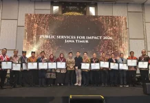 Tiga OPD Jember Raih Penghargaan Public Service of The Year 2026