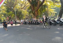 Jalan Pagi Makin Digemari, Kampus Unej Ramai Akhir Pekan