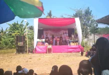 Warga Tumpeng Sari Meriahkan HUT ke-81 RI dengan Jalan Santai