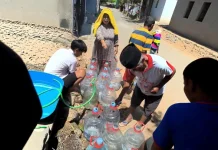 BPBD Jember Kembali Kirim 5.000 Liter Air ke Tegal Gede