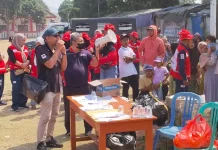 Ratusan Warga Puger Jember Ikuti Simulasi Tsunami