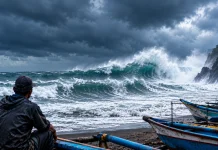 Risiko Gelombang Tinggi dan Tantangan Keselamatan Nelayan Pantai Selatan