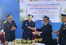 Bupati Situbondo Jadi Inspektur Upacara Peringatan Harhubnas ke-55