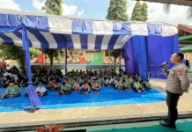 Polisi Beri Edukasi Anti Bullying ke Siswa SMPN 4 Candipuro Lumajang