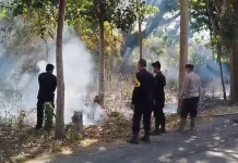 Tim Gabungan Padamkan Karhutla di Kawasan Wisata