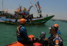 SAR Banyuwangi Amankan Acara Petik Laut Pancer