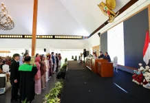 FIKKIA UNAIR Banyuwangi Melantik 24 Dokter Hewan