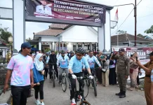 Bupati Fawait: Gowes Jadi Sarana Cek Jalan Rusak dan PJU