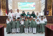 Suasana Ramah Anak Warnai Kunjungan RA Miftahul Ulum ke Kantor DPRD Lumajang