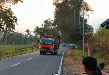 Polres Bondowoso Amankan Pembuat Konten Truk Oleng