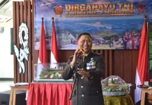 HUT ke-81 TNI, Prajurit Kodim Banyuwangi Diingatkan Jaga Soliditas