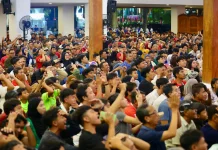 Ribuan Warga Banyuwangi Padati Nobar Final Indonesia vs Thailand