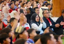 Indonesia Juara, Nobar di Pendopo Banyuwangi Pecah