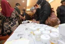Pejabat Pemkab Banyuwangi Jalani Tes Urine untuk Cegah Narkoba