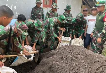 TMMD Bangun Fasilitas MCK di Lokasi Sasaran