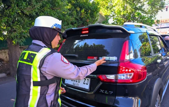 Satlantas Lumajang Tekan Laka di Arus Mudik