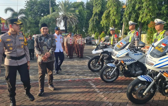 Apel Gelar Pasukan Pastikan Kesiapan Pengamanan Mudik-Balik Lebaran