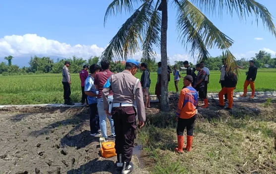 Pria Lansia Ditemukan Meninggal di Saluran  Irigasi
