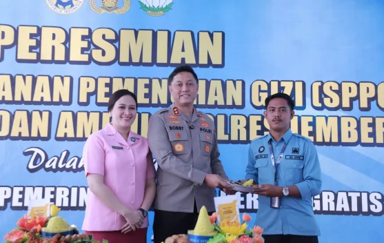 Polres Jember Tambah Dua Dapur MBG Baru