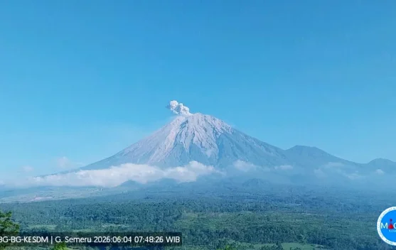 Semeru Tetap Berstatus Siaga