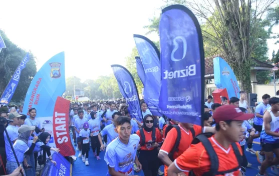 Ribuan Warga Semarakkan Bhayangkara Run