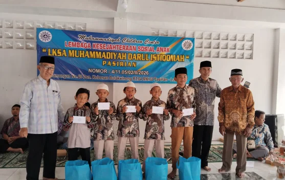 PWRI Pasirian Santuni Yatim Piatu,Tebar Kepedulian dan Harapan