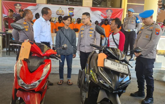 Motor Penjual Cilok Dicuri dan Berhasil Diamankan Polisi