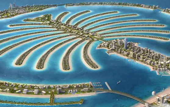 Palm Jumeirah, Pulau Buatan Ikonik Dubai yang Dibangun dari Jutaan Ton Batu-Pasir