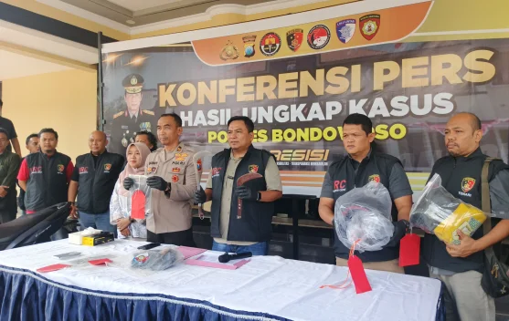 Curi Motor Bidan di Bondowoso, Buron Pelaku Curanmor Dilumpuhkan