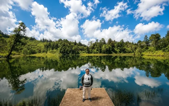 Menikmati Ketenangan Ranu Regulo di Kaki Semeru
