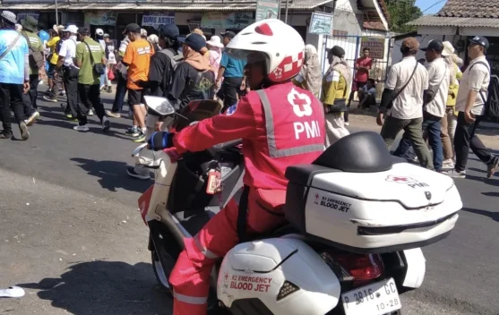 Amankan Tajemtra 2026, PMI Jember Terjunkan Tim Medis hingga Armada Blood Jet