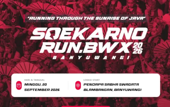 Soekarno Run Banyuwangi Siap Diikuti 3000 Pelari dari 26 Provinsi